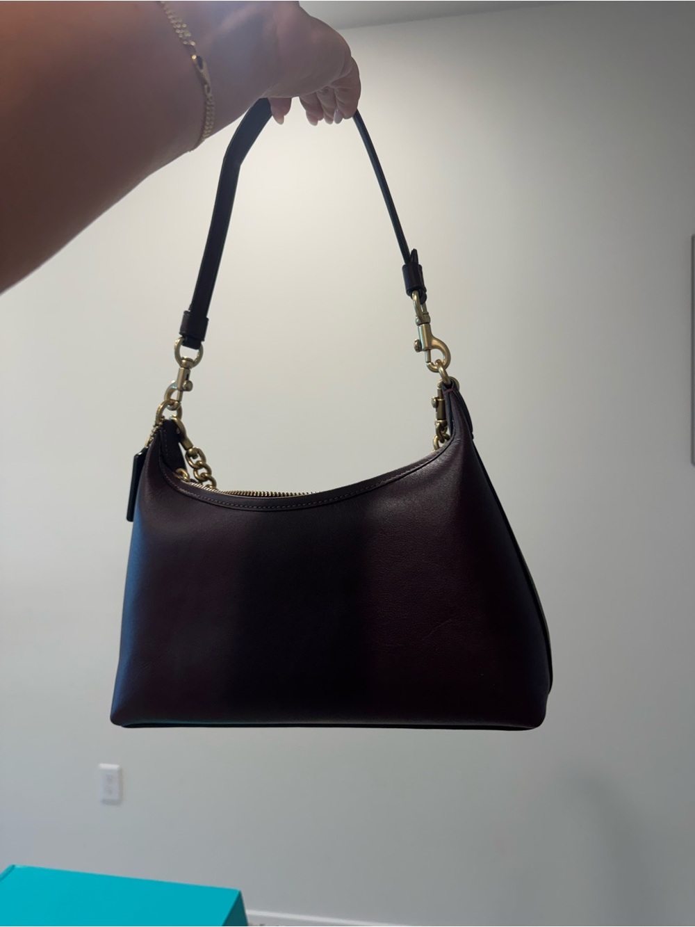 COACH Juliet Shoulder Bag 25 in Black Current - Picture 2 of 4